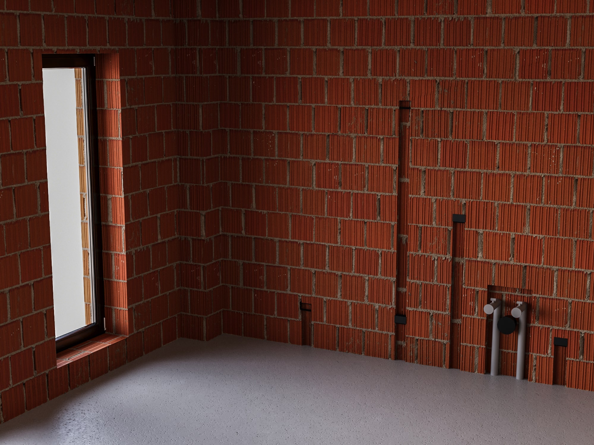 2. In ce faza este acum spatiul destinat bucatariei?