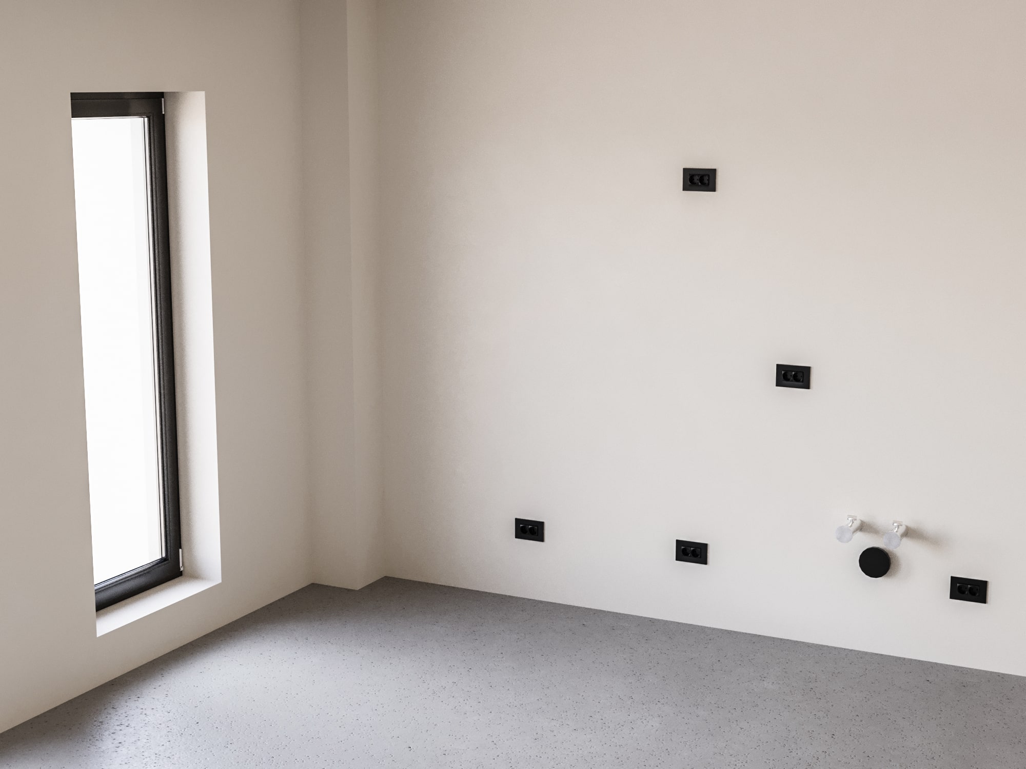 2. In ce faza este acum spatiul destinat bucatariei?