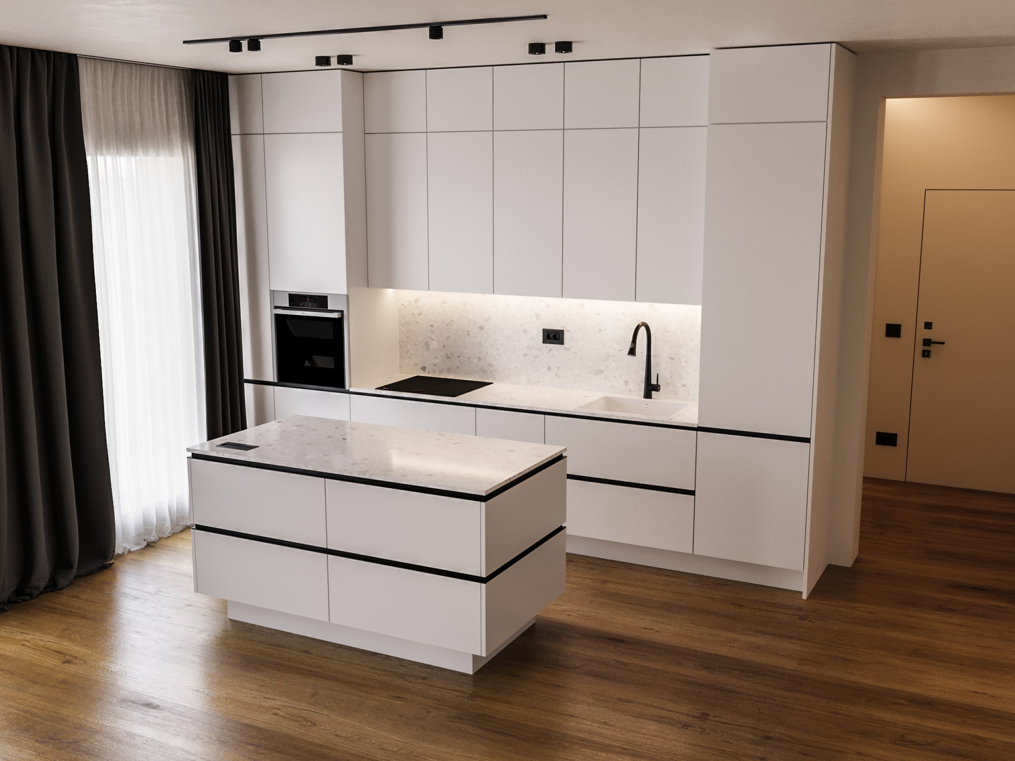 8. Se doreste o insula sau o peninsula in bucatarie?