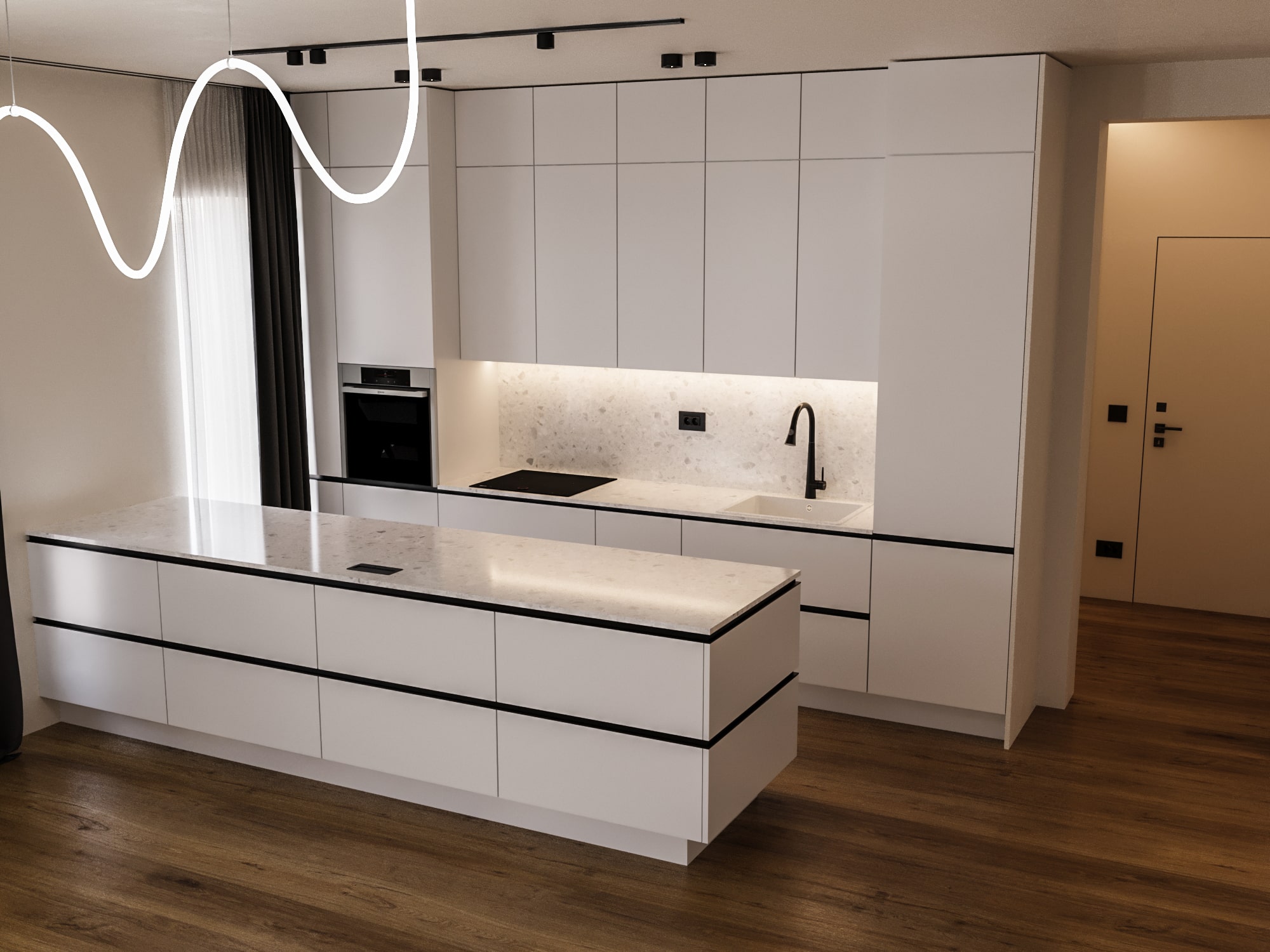 8. Se doreste o insula sau o peninsula in bucatarie?