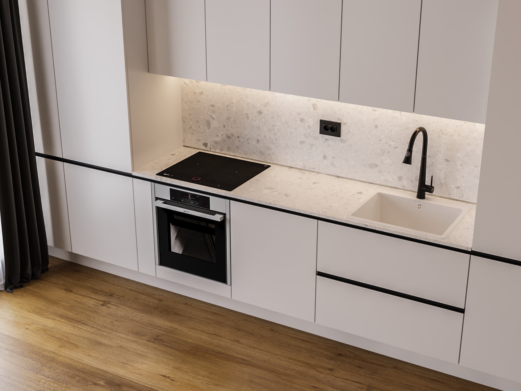 19. Cuptorul o sa se monteze: